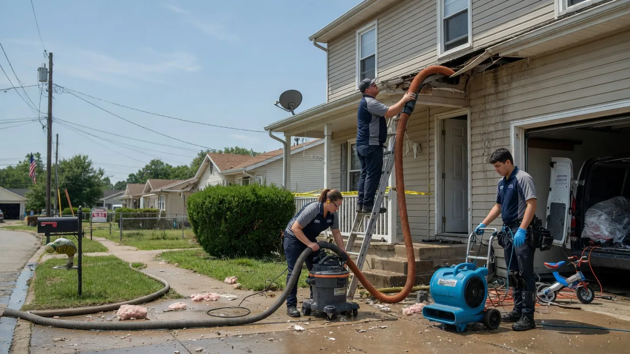 Water Damage Restoration in Brownsburg, IN near me